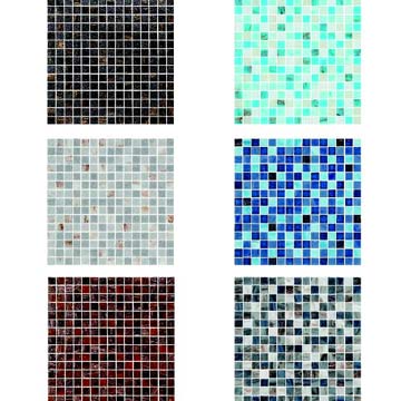 Mixed-Colored Tiles Series