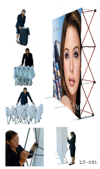 Fabric Pop Up Stands-LT-091