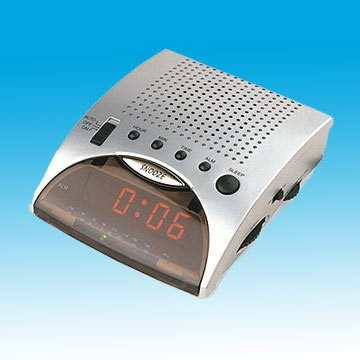AM-FM LED Alarm Clock Radios