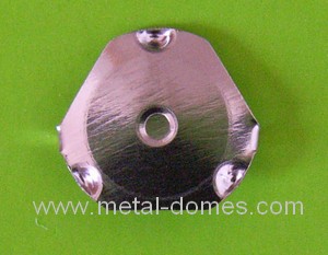 metal snap dome 