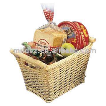 Willow fruit gift basket 