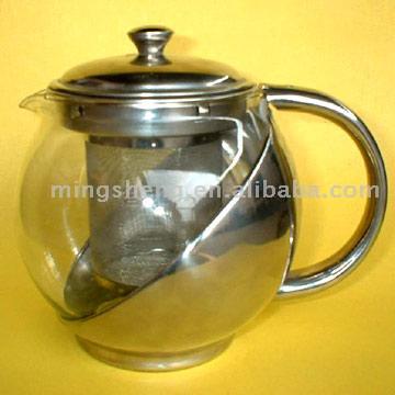 stainless steel teapot 