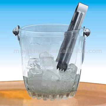 Ice Bucket with Tongs