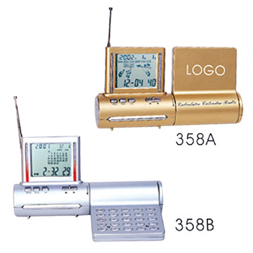 Clock Radios with Calculators