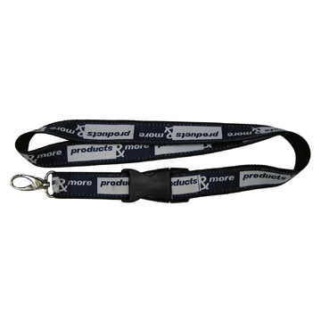 Woven Logo Lanyards