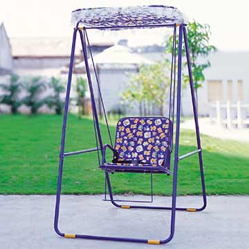 child metal swing set 