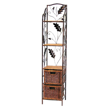 2 Tier Rack with Drawer