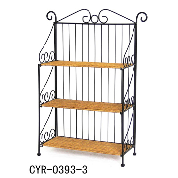 Rattan Tier Racks