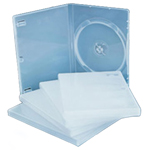 Transparent Single DVD Case