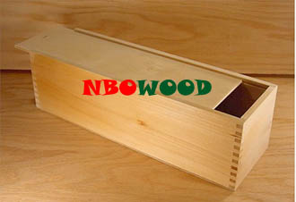 Wooden wine box 