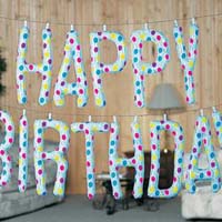 Inflate Happy Birthday