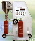 extinguisher powder filling machine