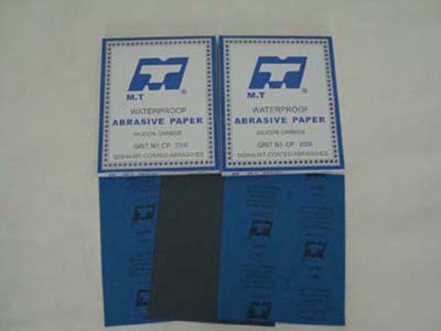 MT curl resistant waterproof abrasive paper