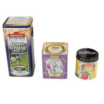 Tea Tin Boxes