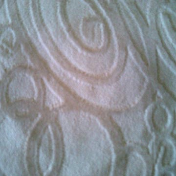 Spray Pattern Flocked Fabrics