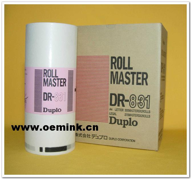 Master & ink duplo  DP831 DP835 A4 master