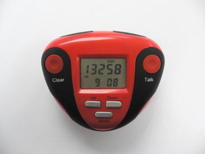 Talking Pedometers