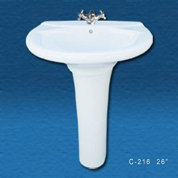 Pedestal Washbasin 216