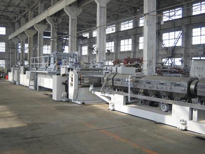 set of aluminum composite panel production line