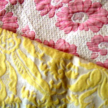 Cotton-Cation Jacquard Fabric