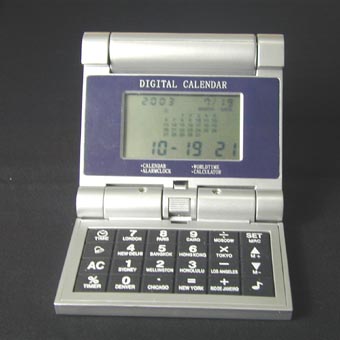 Multi-function Perpetual Calendar with Calculator