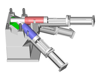 ABS fitting mould 