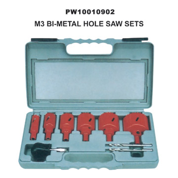 M3 Bi-Metal Hole Saw Kits