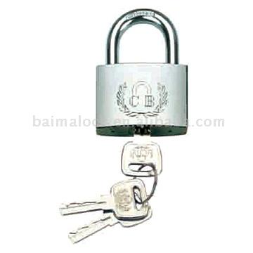 L-Key-Model Brass Padlock 