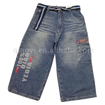 Men's Short Jean Pants