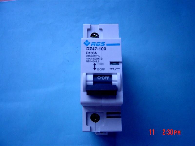 mini circuit breakerDZ47-100