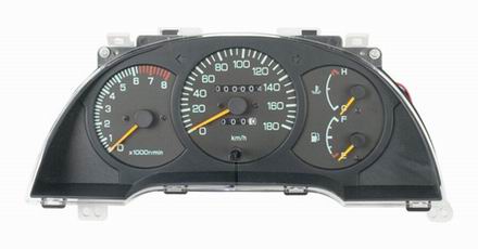 auto gauge / auto meter - mechanical speed and milage meter