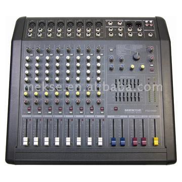 8 Channel Stereo Powered Mixers