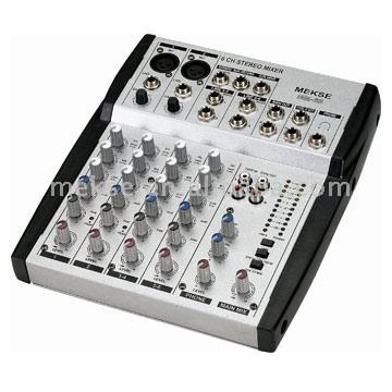 6-Channel Stereo Mixers