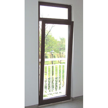 Wooden Inward Tilt-Turn Doors with Aluminum Cladding