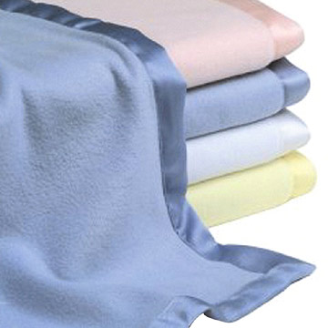 Solid Color Brushed Fleece Blankets