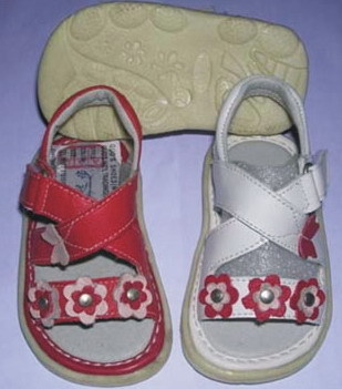 baby leather sandals