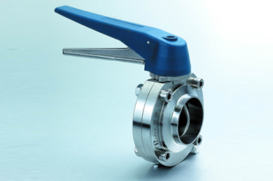 Sanitary Welded butterfly valve