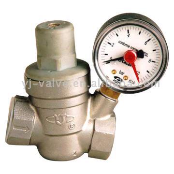 Water Pressure Reducing Valve for Water Heaters