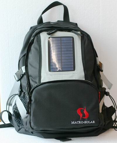 solar charger backpack