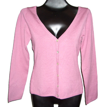 Ladies' V-Neck Cardigans