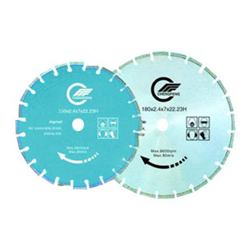 Dry diamond saw blade 