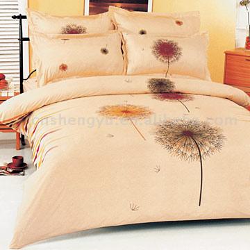 100% Cotton Printed 4pc Bedding Sets