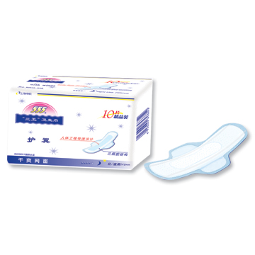 Standard Sanitary Napkin with Wings