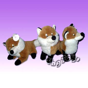 Plush Foxes