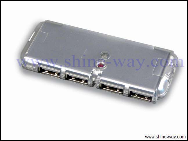 4 Ports Slim USB Hubs