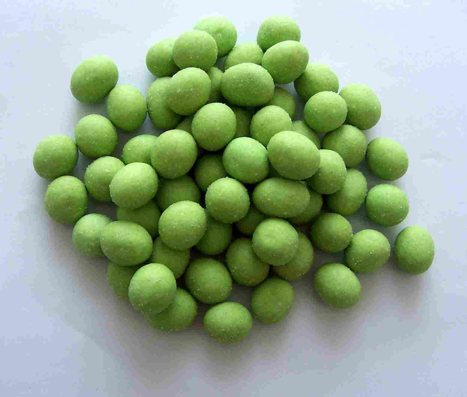 Wasabi flavor coated peanut 