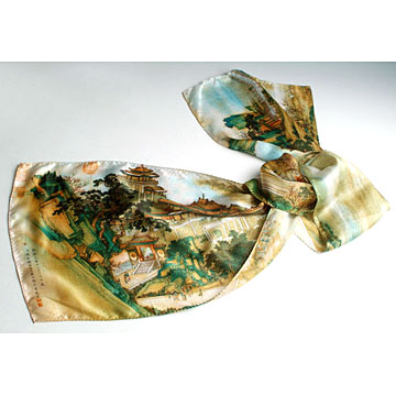 Silk Satin Scarf