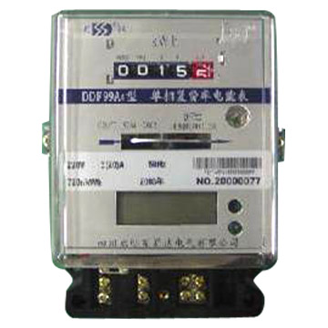 Single Phase Multi-Rate Watt-Hour Meters