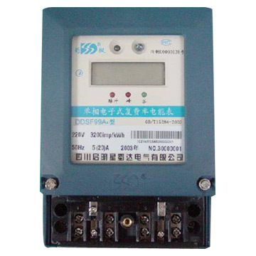 Single Phase Multi-Rate Static Watt-Hour Meters