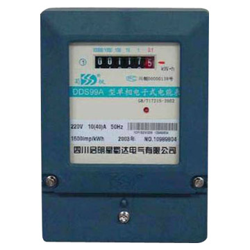 Single Phase Static Watt-Hour Meters